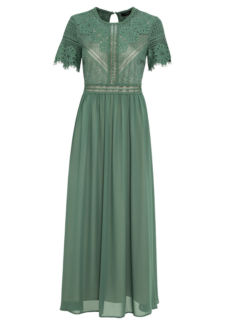 Hallhuber Maxikleid Jade Grun Zalando De 