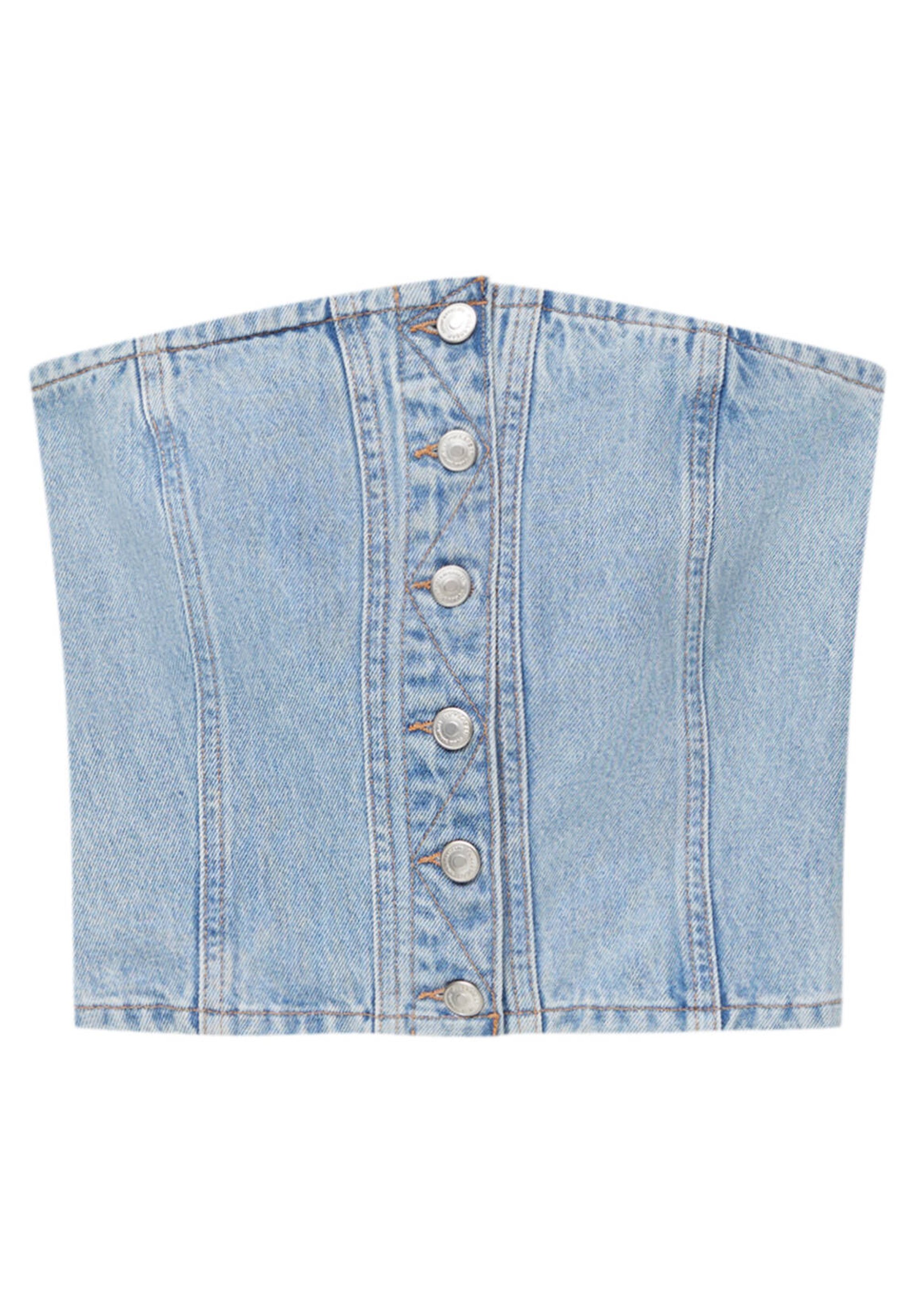 Blue Denim Blouse