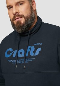 s.Oliver KRAGEN - Sweater - navy