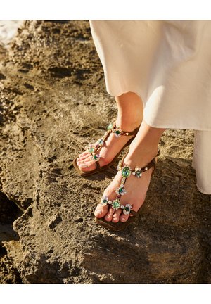 Alma en Pena, Sandalen - brown