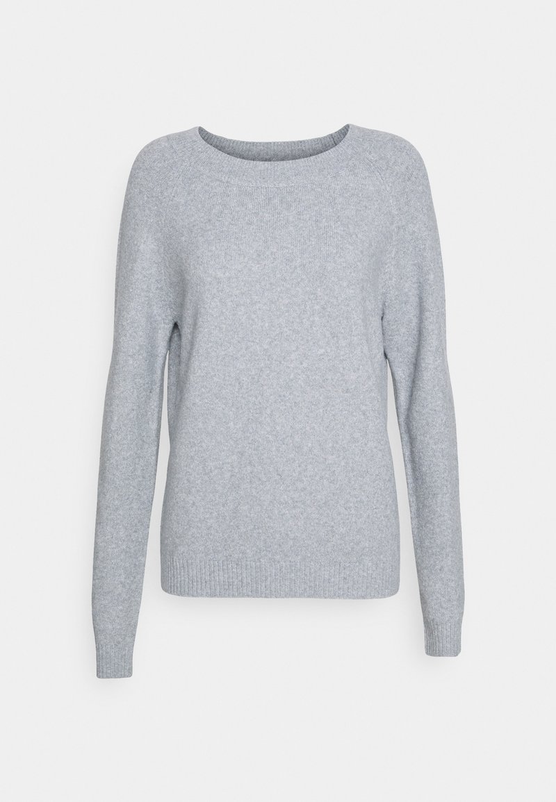 Vero Moda Tall VMDOFFY O NECK - Camisola - light grey melange