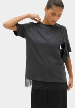 Marks & Spencer, Print T-shirt - nearly black