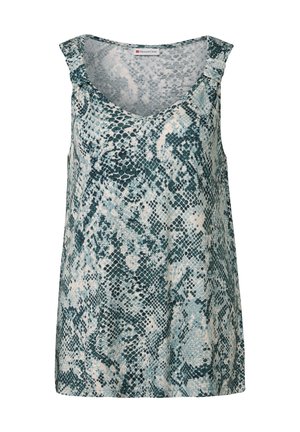 Street One MIT KNOTENDETAIL - Top - blau