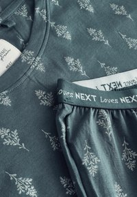 Next REGULAR FIT - LONG SLEEVE SET - Pyžamová súprava - blue silver foil