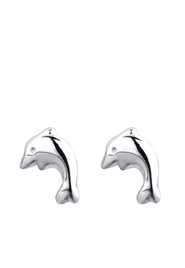 CUTE DOLPHIN STUDS – Ohrringe – silberfarben