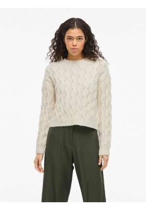 VIGULLA O-NECK  - Pulover - birch