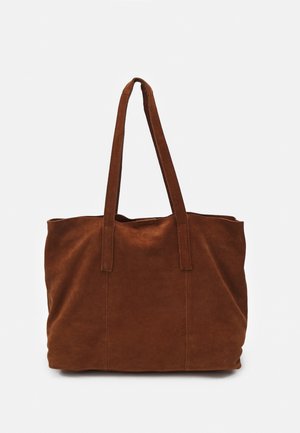 LEATHER - Shopping Bag - cognac