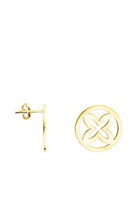 FLOWER CIRCLE - Boucles d'oreilles - gold coloured