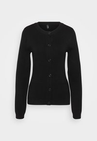 ONLKATIA FITTED O NECK CARDIGAN - Ζακέτα - black