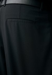 PULL&BEAR TAILORED  - Bukser - black