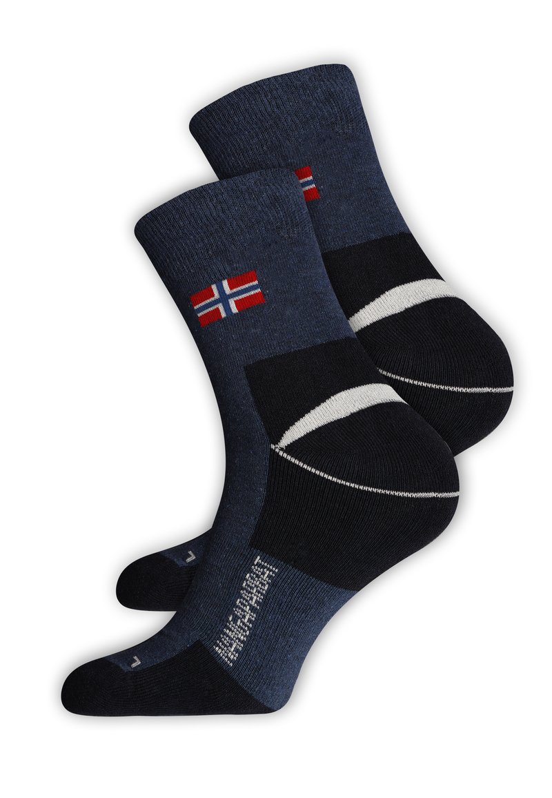 Nangaparbat 2ER PACK - Socks - blau