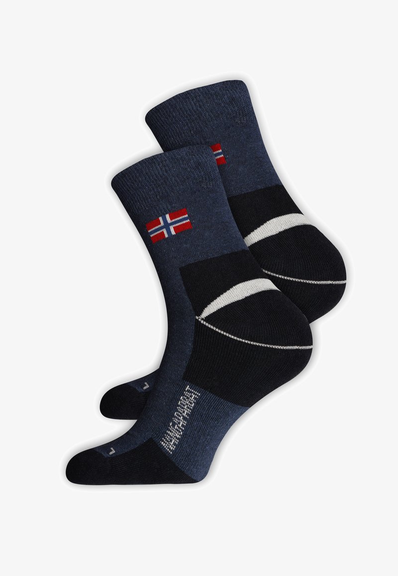 Nangaparbat 2ER PACK - Socks - blau