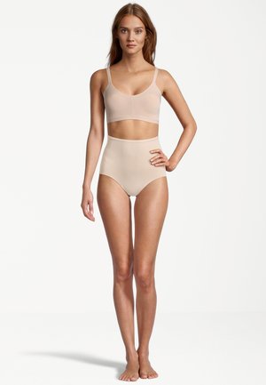 HIGH WAIST  2ER PACK INSHAPE - Culotte - skin