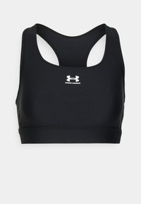 HEATGEAR MID PADLESS - Brassières de sport à maintien normal - black/white
