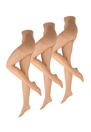 3-PACK FEIN - Tights - amber