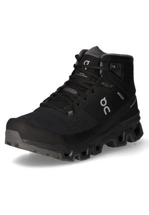 On CLOUDROCK 2 WATERPROOF - Hiking shoes - schwarz