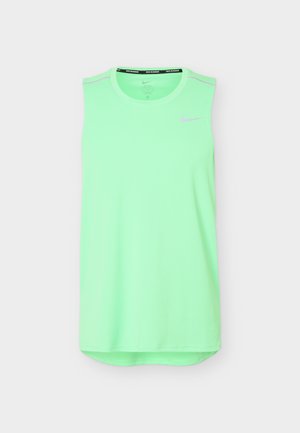 Nike Performance, MILER TANK - Top - illusion green