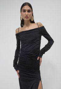 Calliope SHIFFER ARRICCIATURE  - Etuikleid - nero