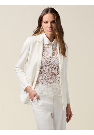SOFT TOUCH - Blazer - bianco