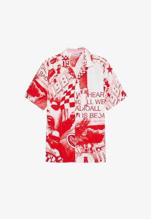 Desigual, RACING PRINTED SHIRT - Overhemd - red