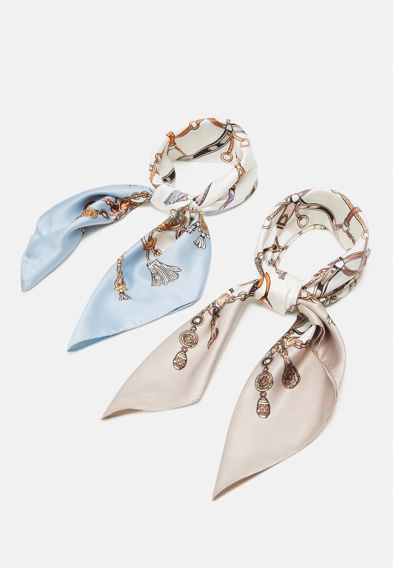 Anna Field 2 PACK - Foulard - blue/pink