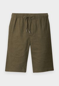 HARLEM SHORT - Šorti - army green