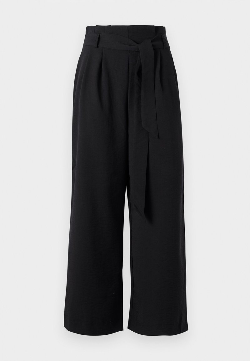 ONLY Paper ONLMARSA Flared Fit - Pantalon classique - black/noir - ZALANDO