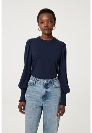 BALLOON PULLOVER - Trui - dark blue