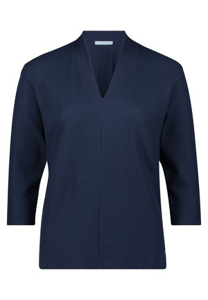 Betty & Co MIT V-AUSSCHNITT - Camicetta - dunkelblau