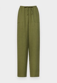 VMMELONEY  WIDE PANT - Hlače - cypress melange