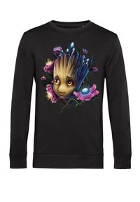 Marvel GOTG CLASSIC GROOT FLOWERS - Sudadera - black