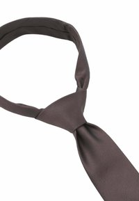 Seidenfalter Krawatte - dunkelbraun