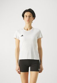 adidas Performance - ADIZERO TEE - T-skjorte til trening - white Miniatyrbilde 1