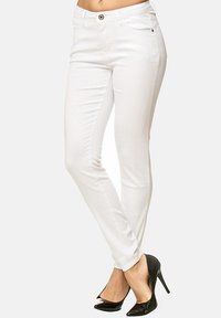 Elara STRETCH - Vaqueros pitillo - weiss