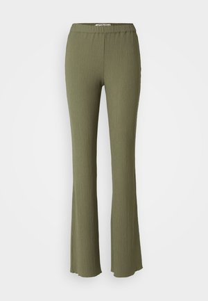 ONLY, ONLASTA FLARED - Nohavice - deep lichen green
