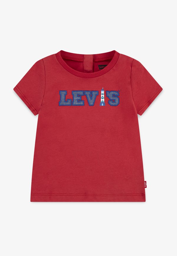 LOGO CHAMBRAY APPLIQUE TEE - Print T-shirt