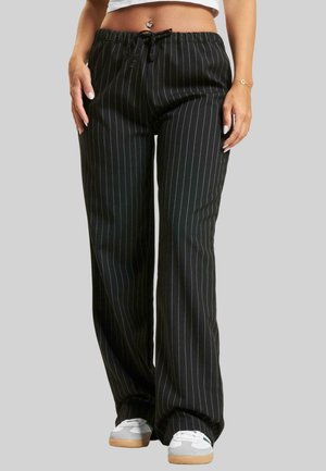 LARA  - Auduma bikses - black solid
