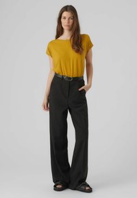 Vero Moda VMAVA PLAIN - T-shirts basic - tawny olive