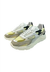 D.A.T.E. FUGA JAQUARD - Baskets basses - giallo