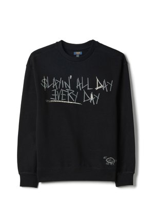 OVERSIZED WITH LETTERING - Sweatshirt - gunmetal
