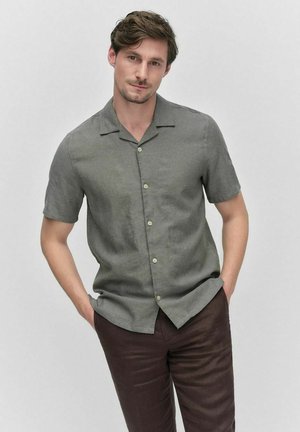PAUL RESORT - Overhemd - dark olive