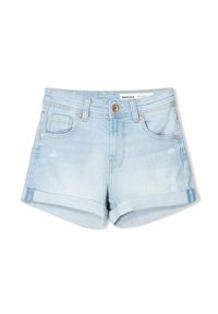 ROLL-UP - Jeans Shorts - light blue