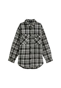 CHECK LONG SLEEVE - Chemisier - black pattern