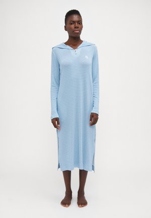 Lauren Ralph Lauren CLOUD HOODED BALLET LOUNGER - Nočná košieľka - blue