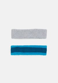 Nike Performance HEADBAND UNISEX 2 PACK - Faixa para o suor - grey/blue