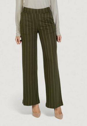 IHRUTI WIDE - Kalhoty - green