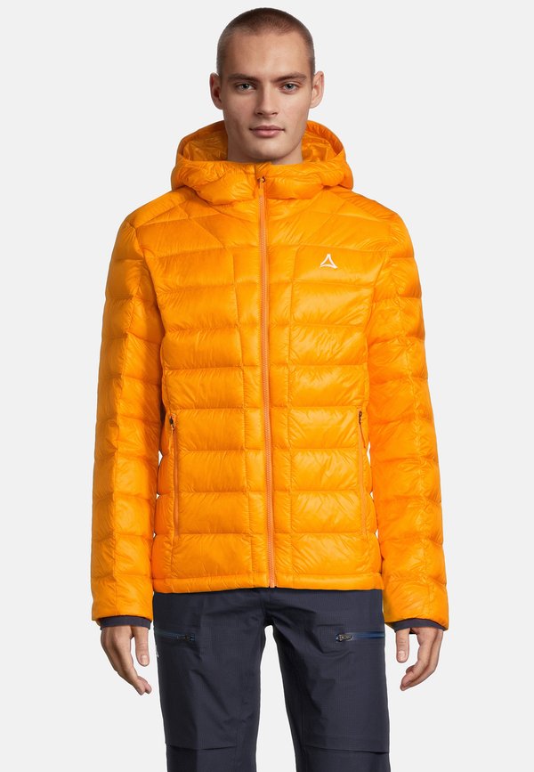 LODNER - Daunenjacke - blazing marigold