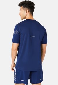 ASICS ICON SS TOP - Sports T-shirt - blue expanse birch
