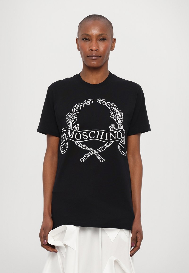 MOSCHINO - T-shirts med print - multi black, Forstørre
