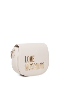 Love Moschino CON LOGO - Borsa a tracolla - ivory